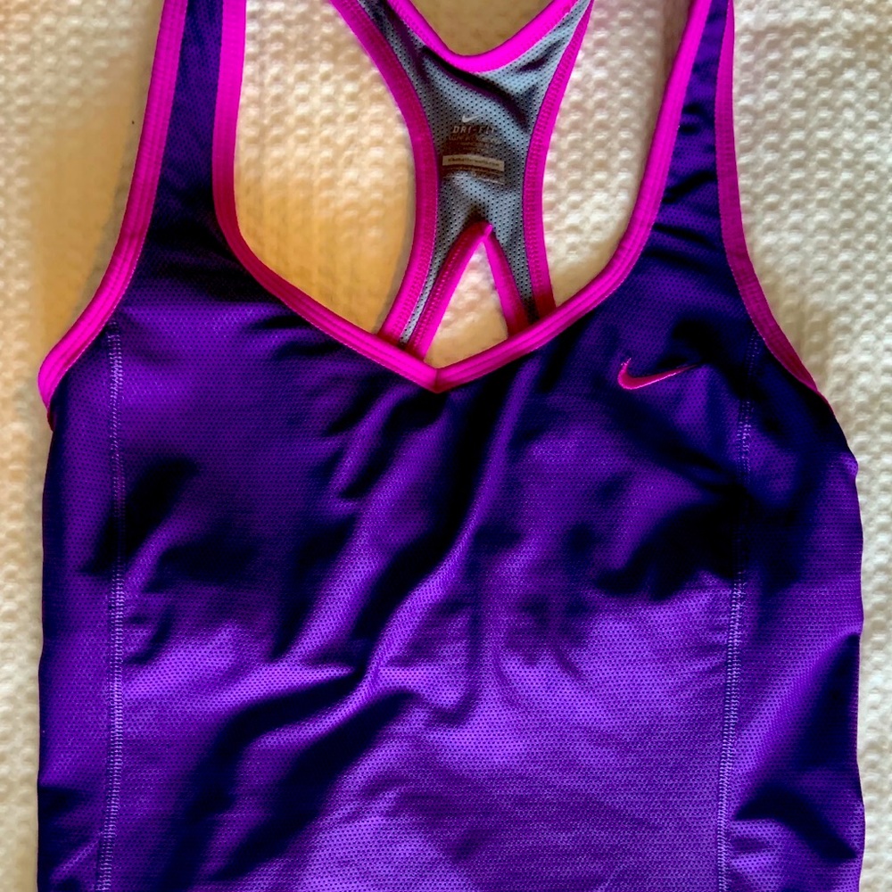 Nike Drifit TankTop Sports Bra- Size L